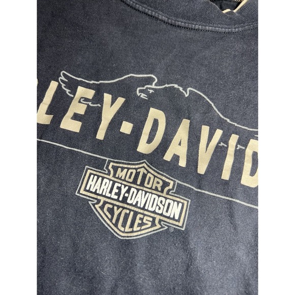 Vintage 1994 Harley Davidson Tshirt Milwaukee, Wisconsin Lined Sleeves - Picture 3 of 15